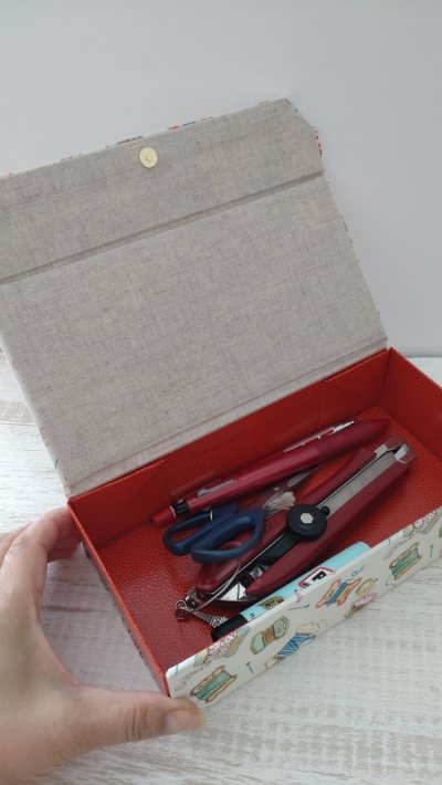 画像1: 【11/13ＷＳ】はじめてのカルトナージュ〜畳めるBOX〜